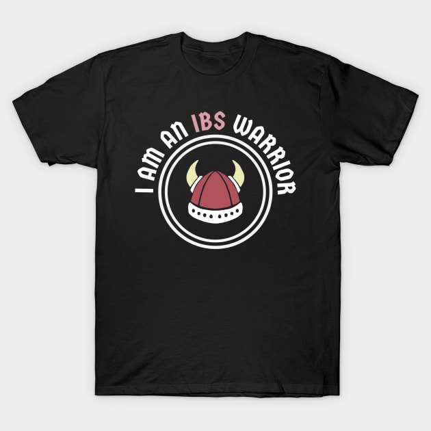 IBS Warrior Irritable Bowel Syndrome T-Shirt by Tracy